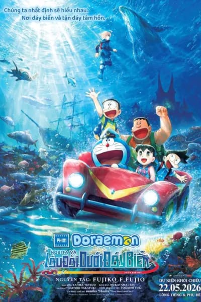 Doraemon Movie 45: Nobita Và Lâu Đài Dưới Đáy Biển